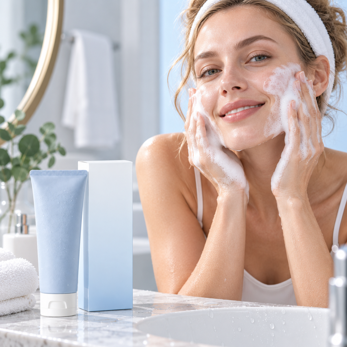 Amino Acid Foaming Facial Cleanser 100g